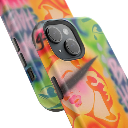 MagSafe „schlechte Angewohnheiten“ Airbrush iPhone Hülle