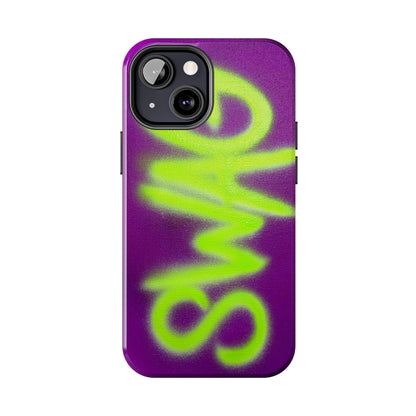 "swag pt. 2" airbrush iPhone case