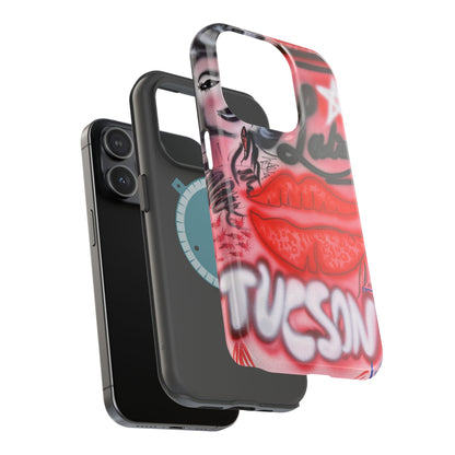 MagSafe "tucson, az" airbrush iPhone case