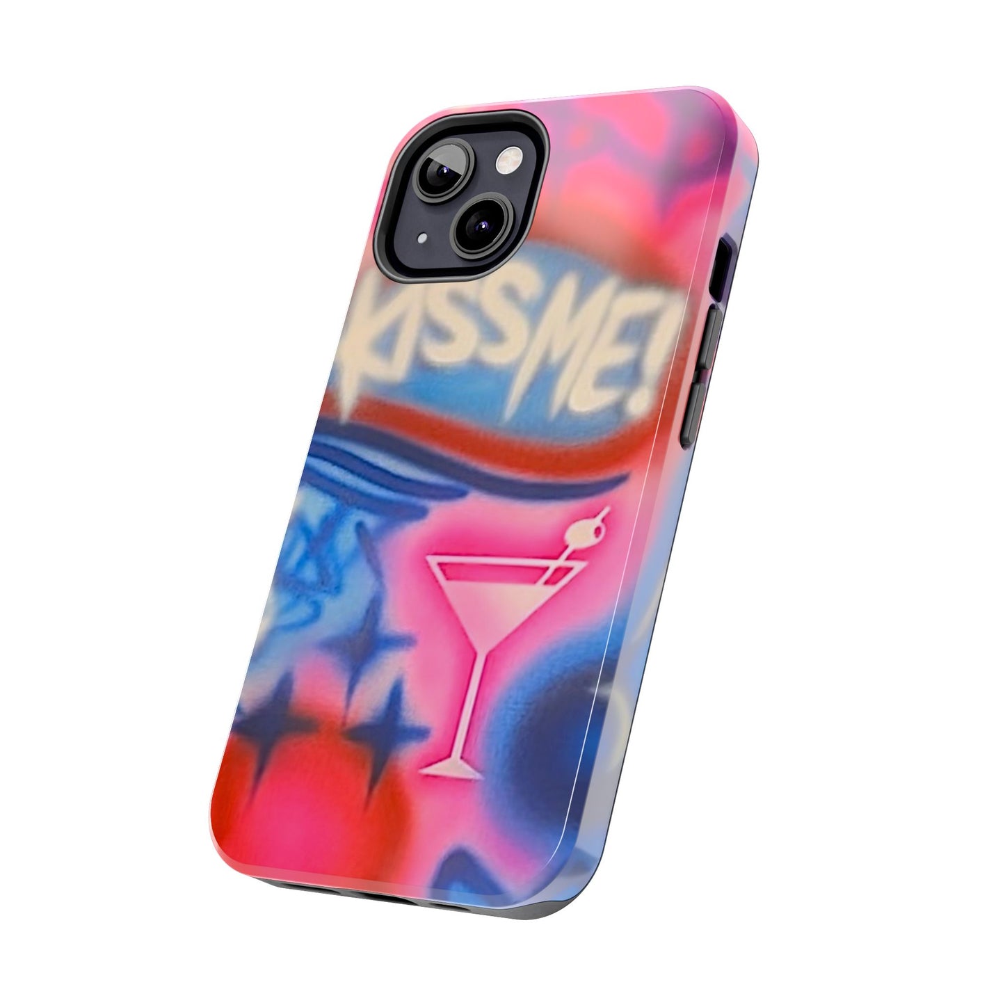 "kiss me pt. 2" airbrush iPhone case