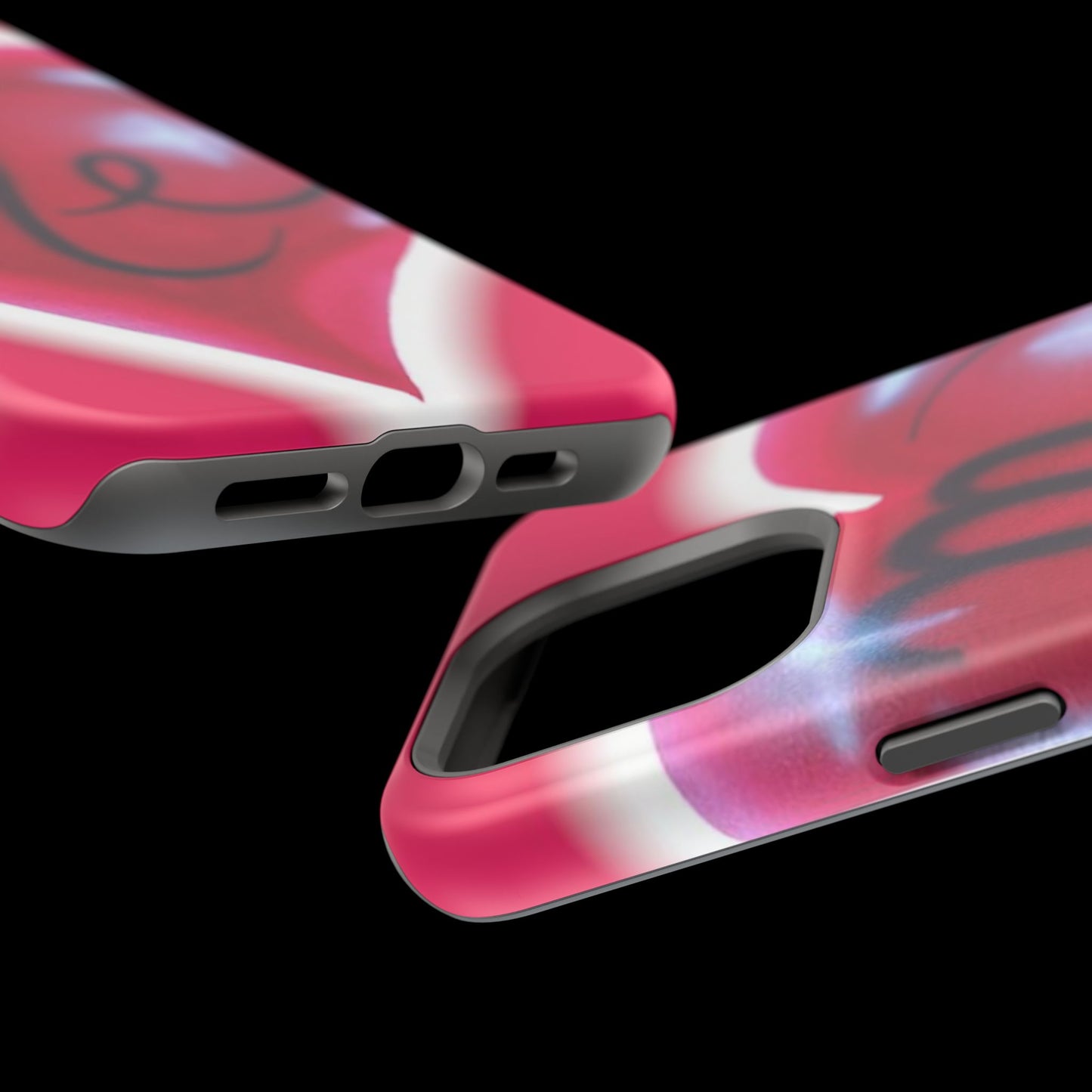 MagSafe "i <3 me" Airbrush iPhone Hülle
