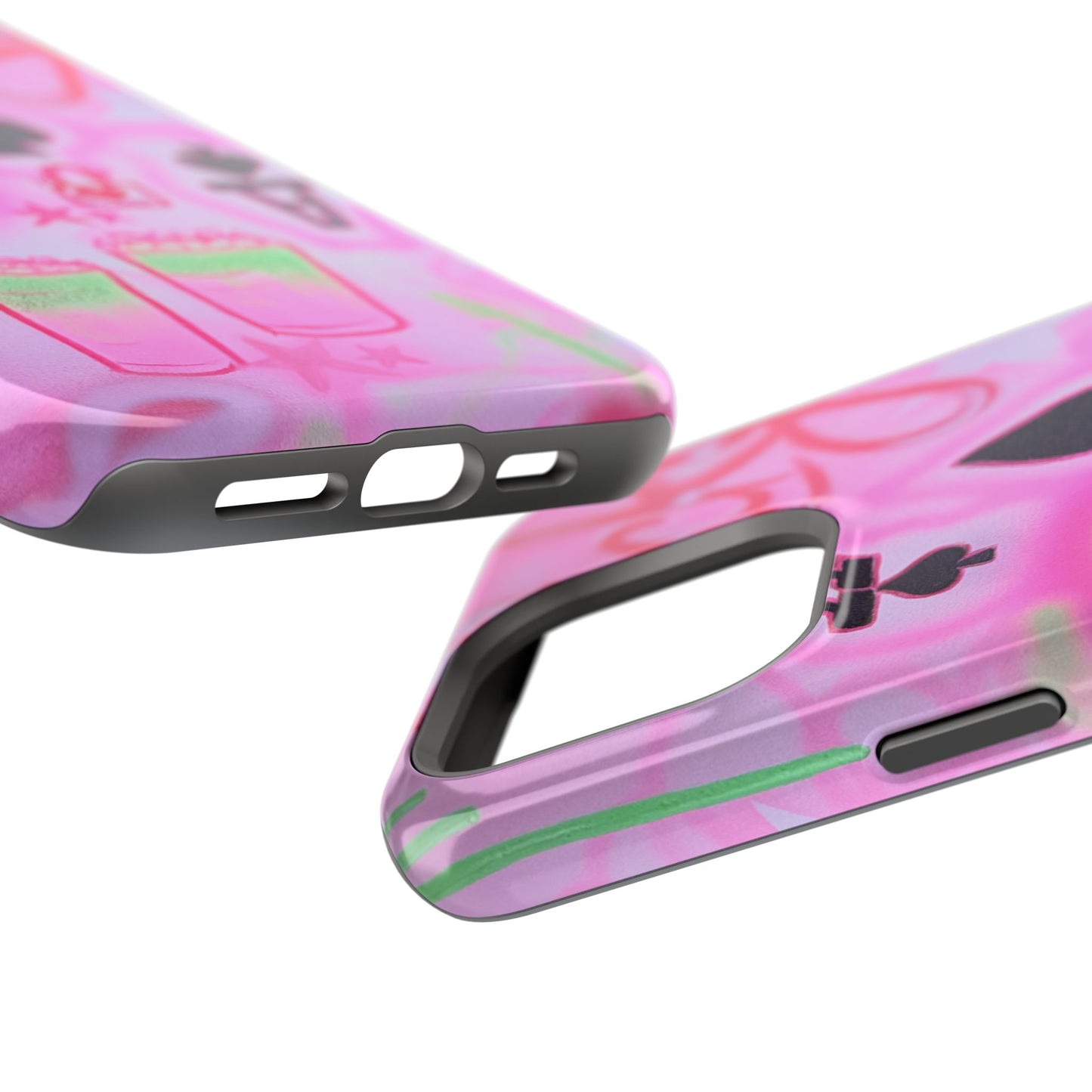 MagSafe "lucky ace" airbrush iPhone case