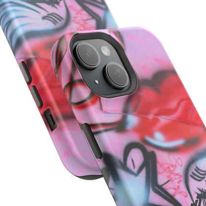 MagSafe "lust or love" airbrush iPhone case