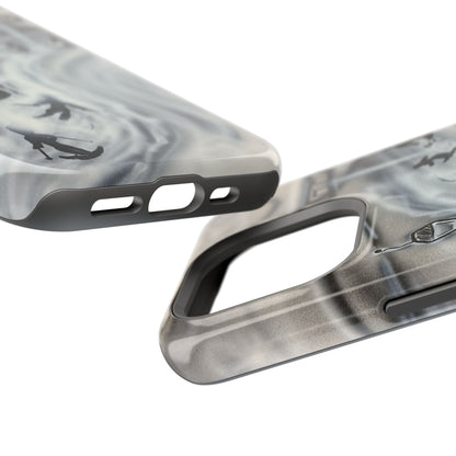 MagSafe "arctic avalanche" airbrush iPhone case