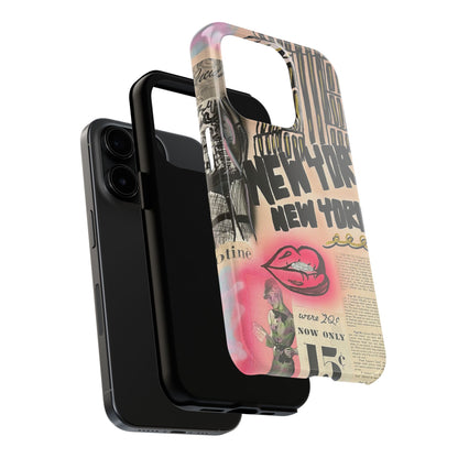 "new york, new york!" airbrush iPhone case