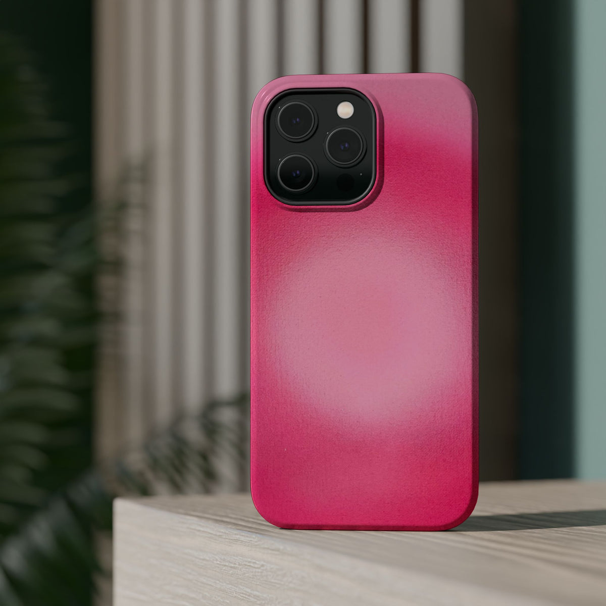 MagSafe "pinkberry" airbrush iPhone case