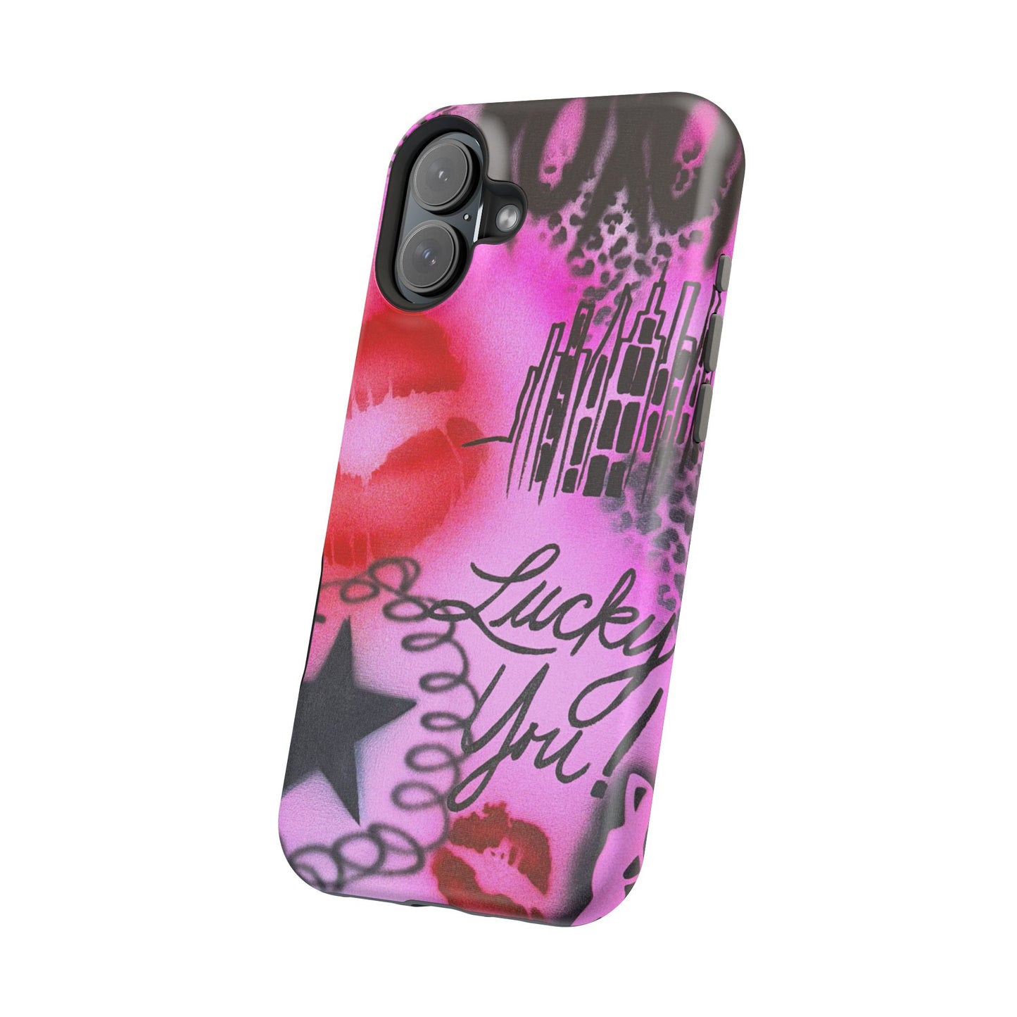 MagSafe "ulterior motive" airbrush iPhone case