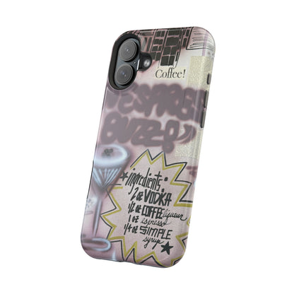 MagSafe "espresso martini" airbrush iPhone case