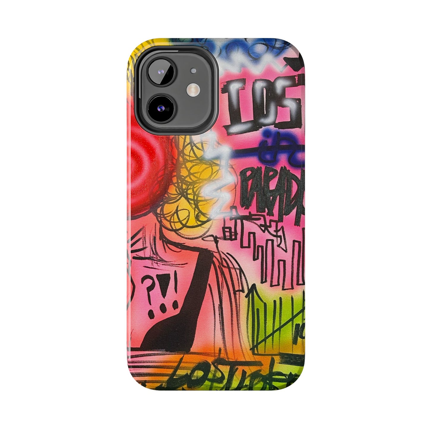 "lost in paradise" airbrush iPhone case