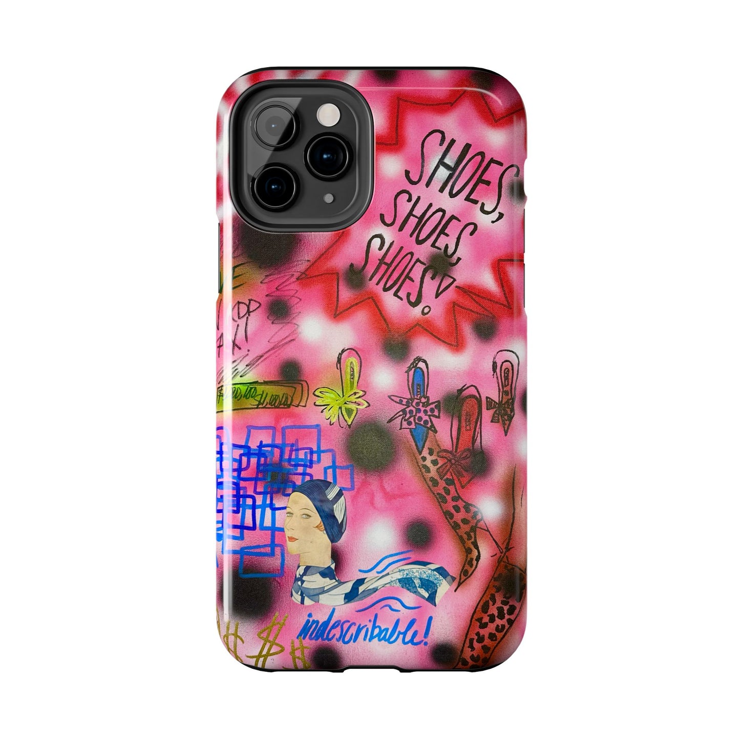 "indescribable cost" airbrush iPhone case