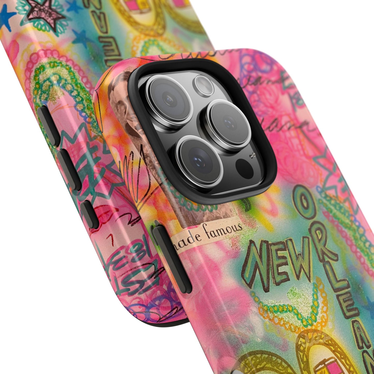 "new orleans, la" airbrush iPhone case