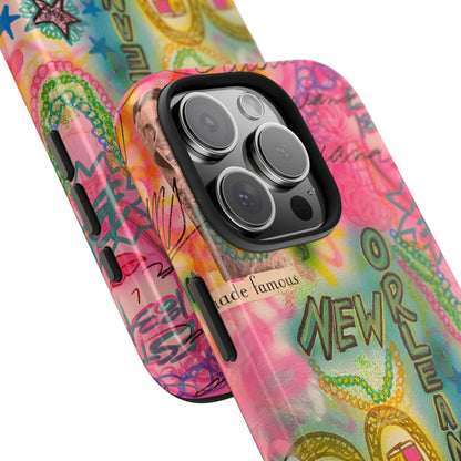 "new orleans, la" airbrush iPhone case
