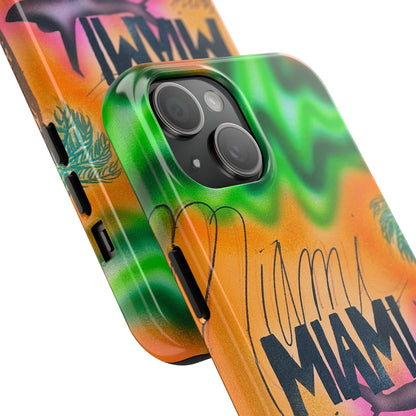 "miami, fl" airbrush iPhone case