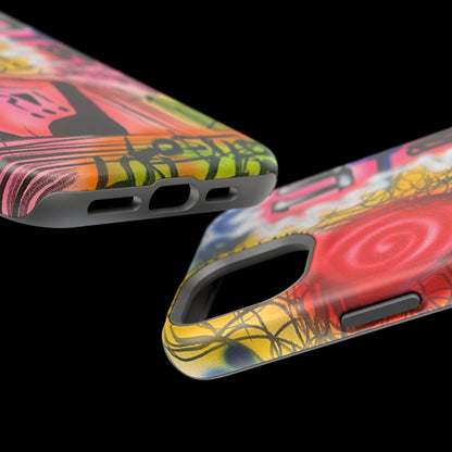 MagSafe „Lost in Paradise“ Airbrush-iPhone-Hülle