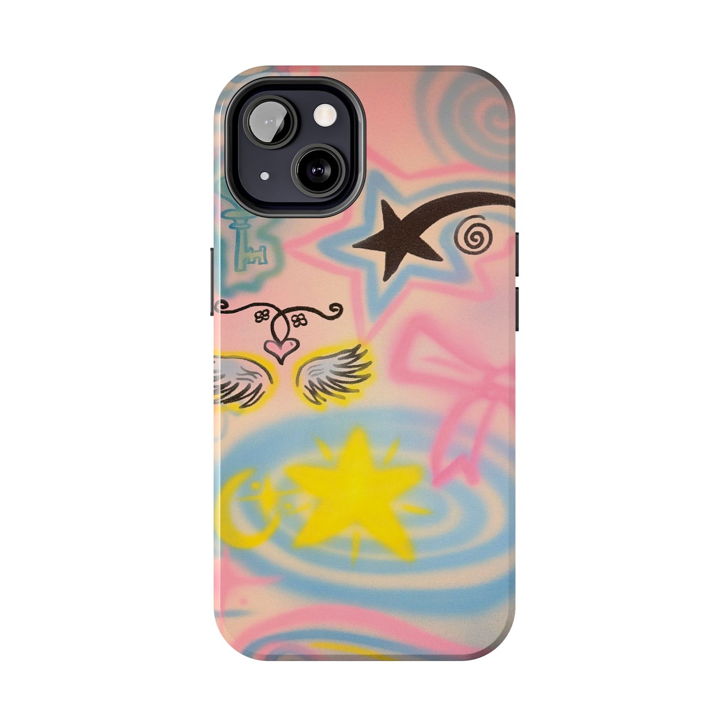 "star energy" airbrush iPhone case