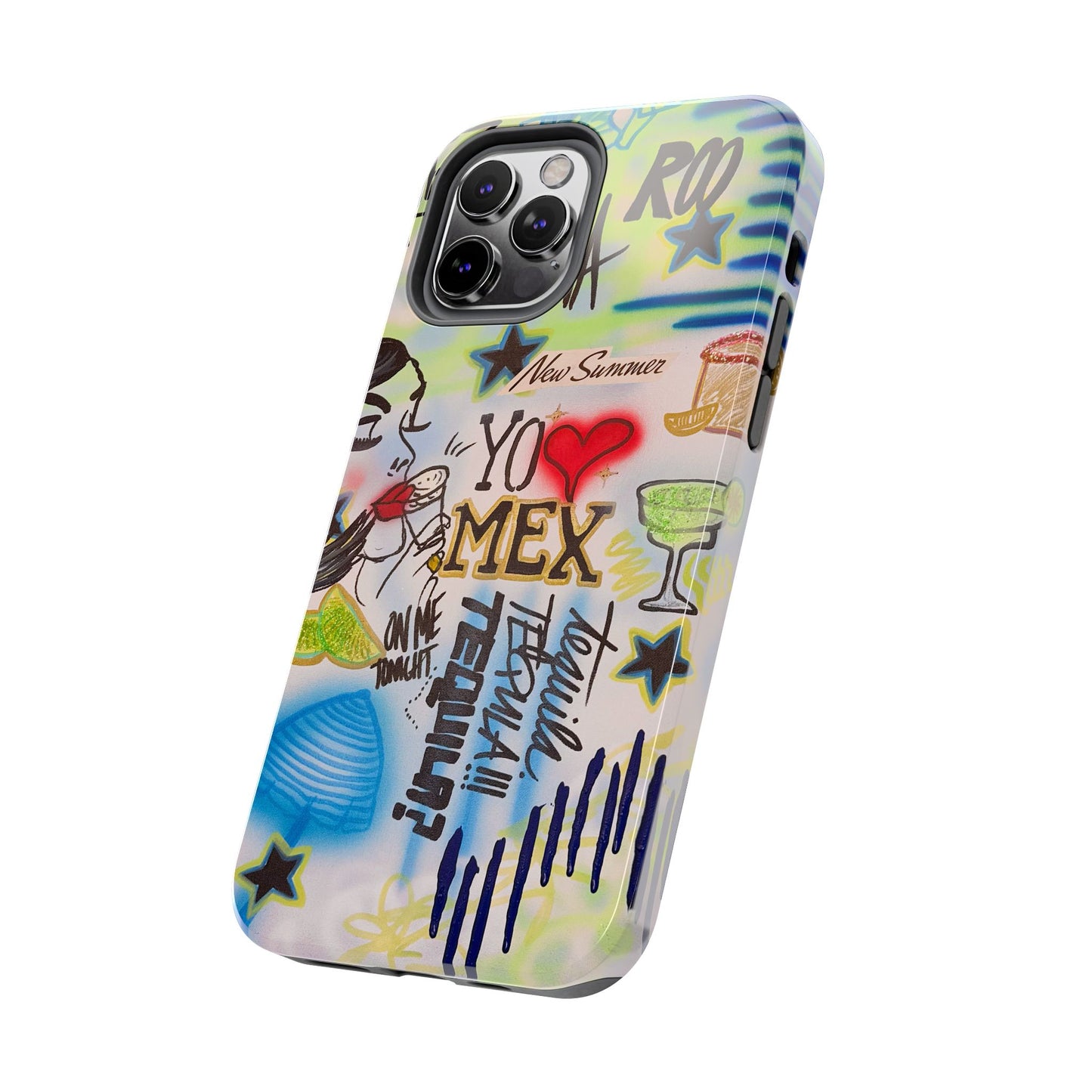 "salted lime" airbrush iPhone case