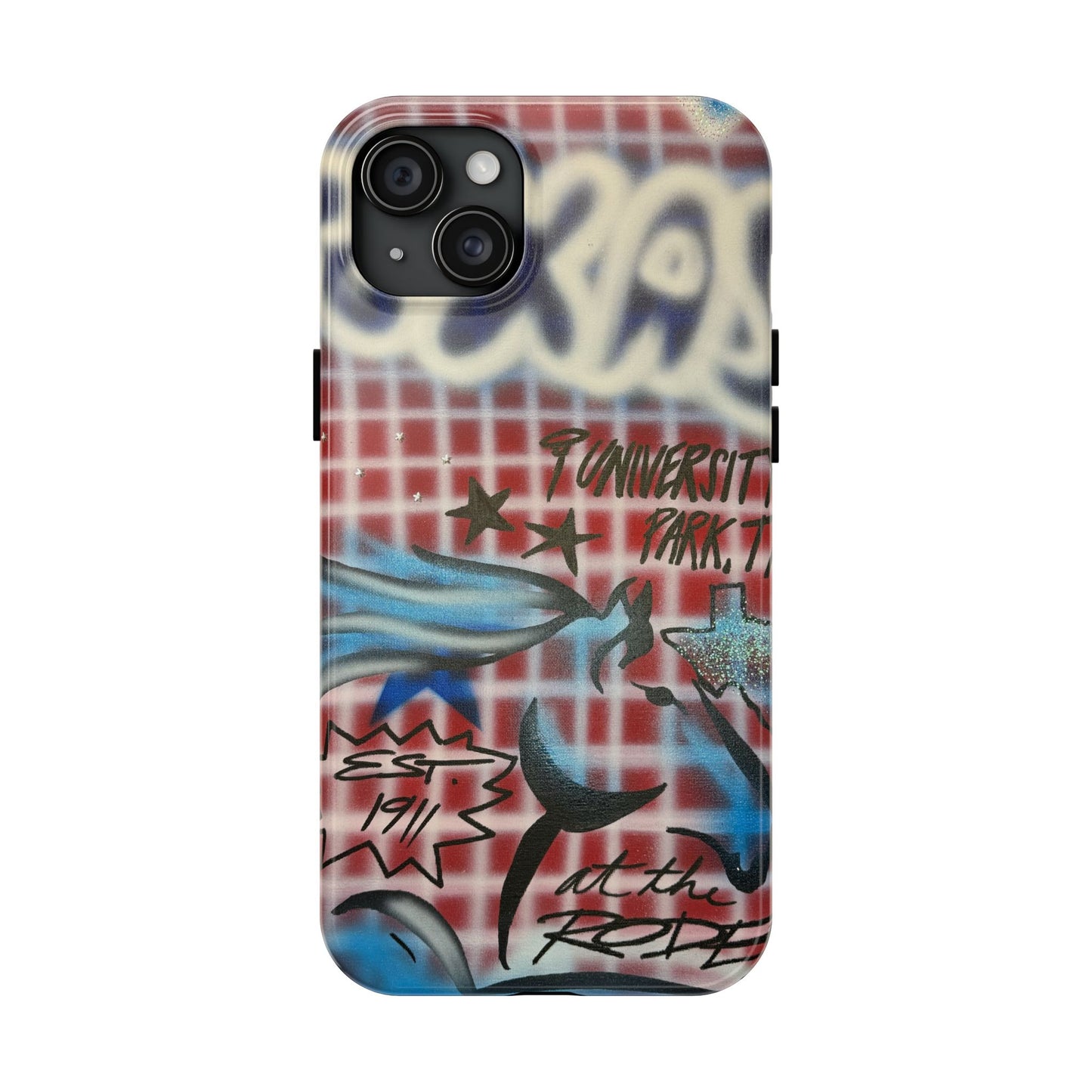 "texas" airbrush iPhone case