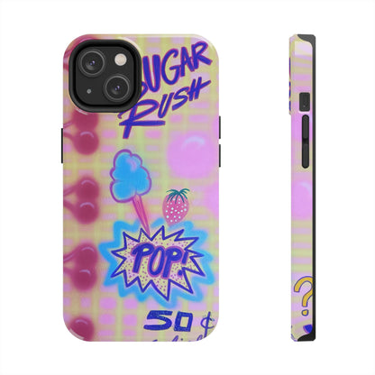 "sugar rush" airbrush iPhone case