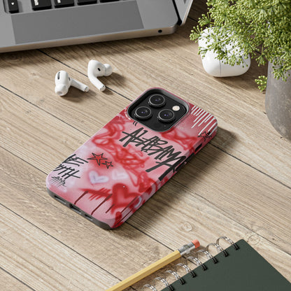 "alabama" airbrush iPhone case