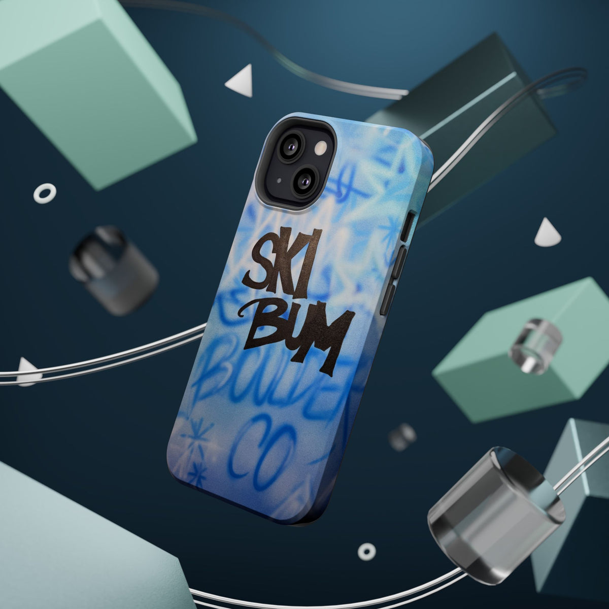 MagSafe x @axoboulder airbrush iPhone case
