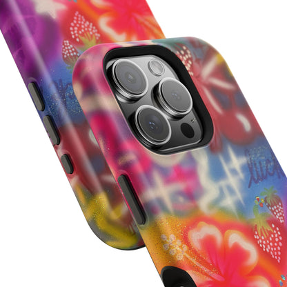 MagSafe „luck & luv“ Airbrush iPhone-Hülle