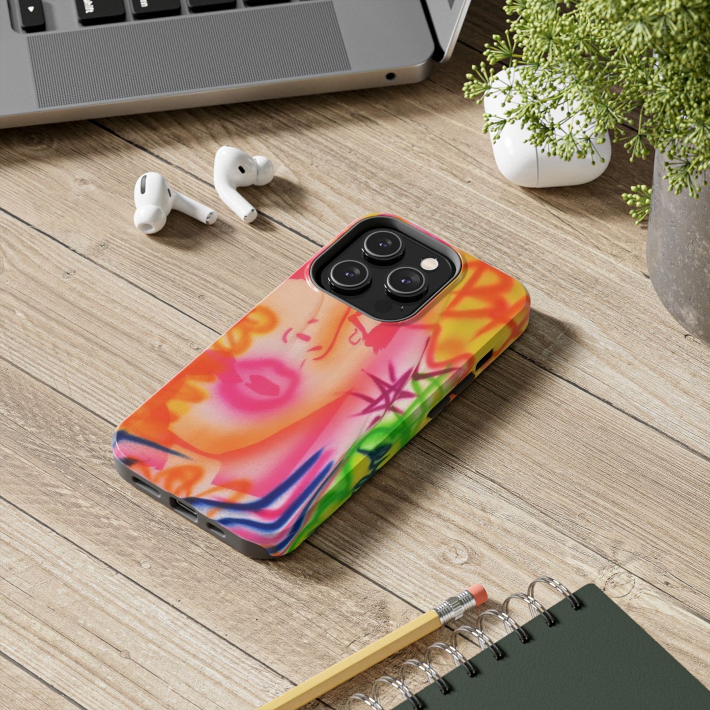 "current standards pt. 2" airbrush iPhone case