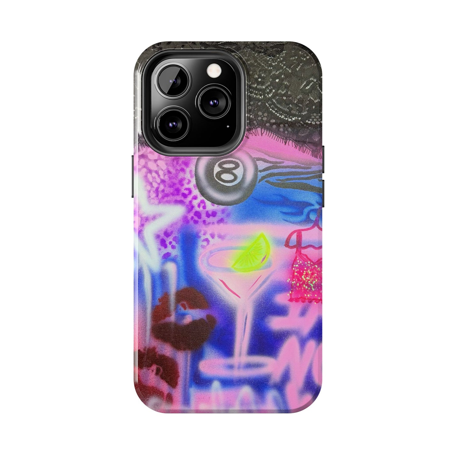 "dream life" airbrush iPhone case