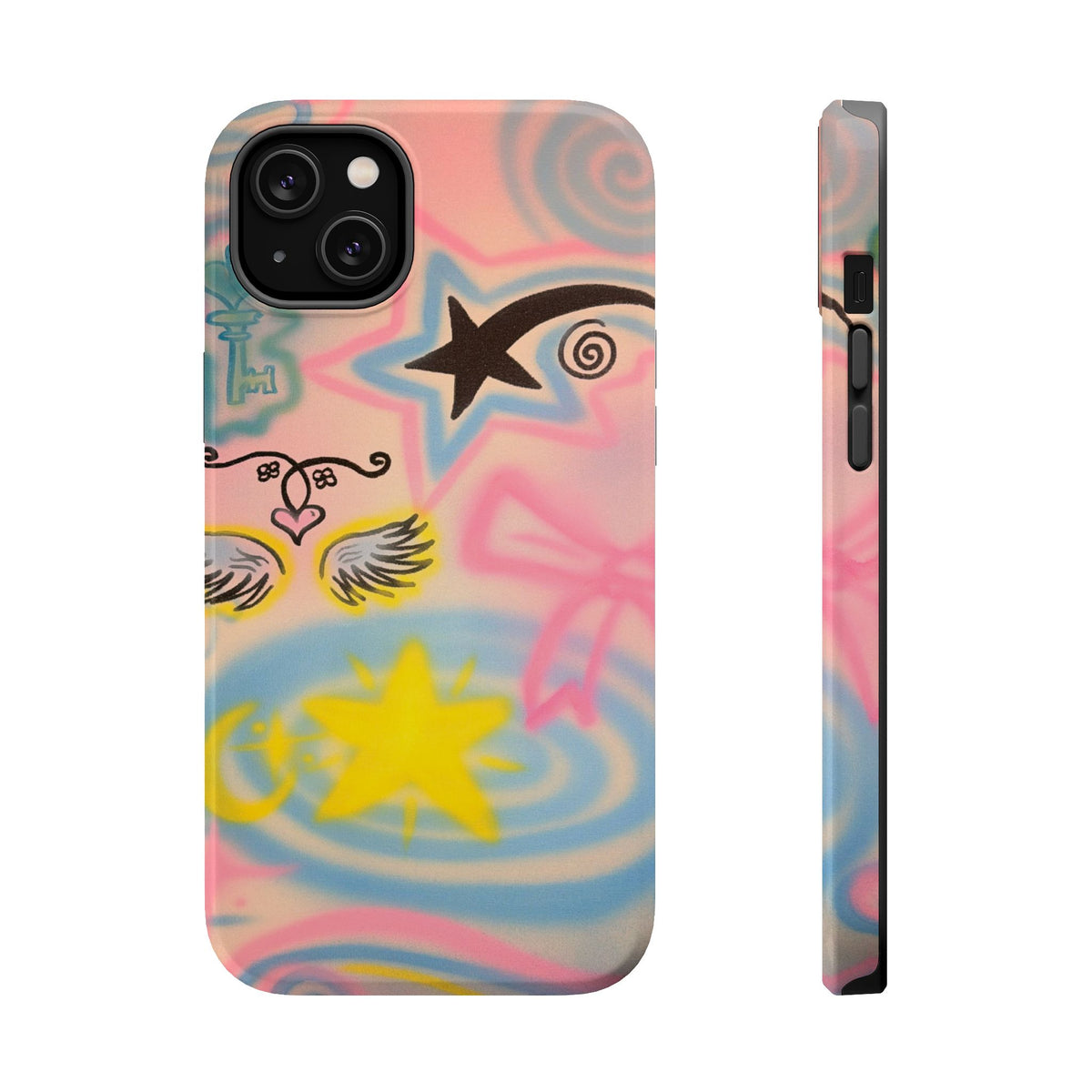 MagSafe "star energy" airbrush iPhone case