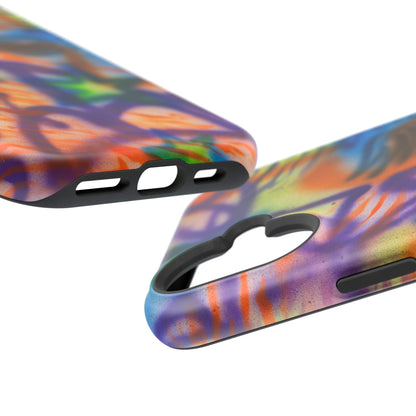 MagSafe "streetwear angel" airbrush iPhone case