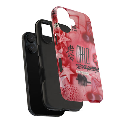 "columbus, ohio" airbrush iPhone case