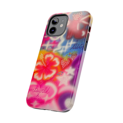 "luck and luv" airbrush iPhone case