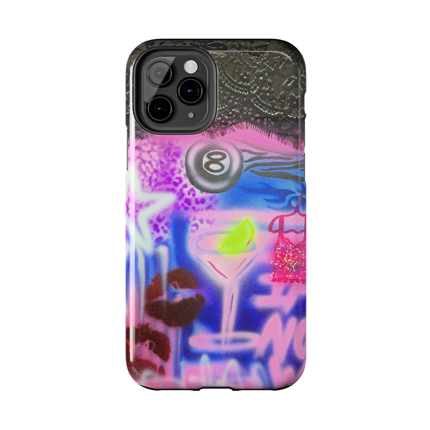 "dream life" airbrush iPhone case
