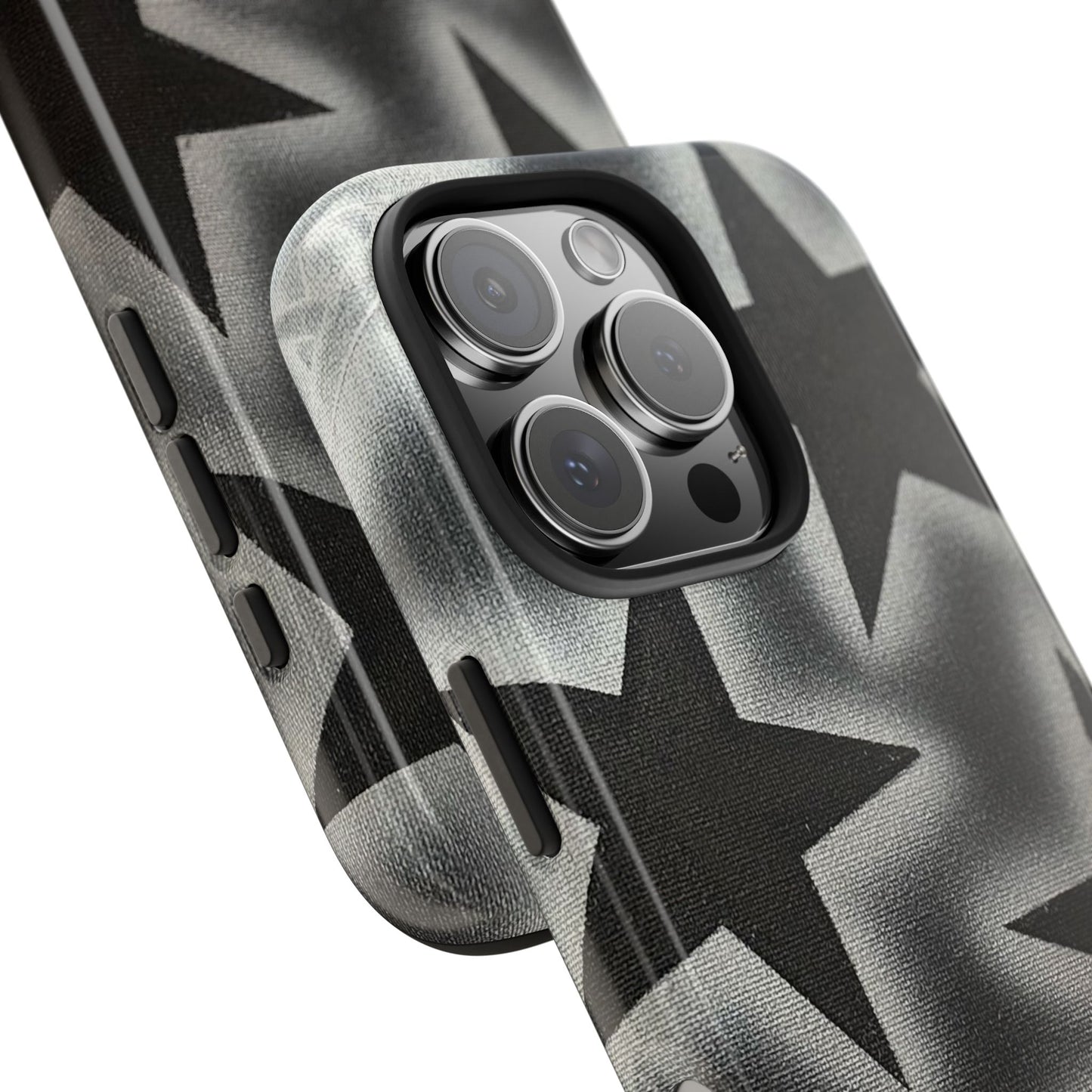 "chrome stars" airbrush iPhone case