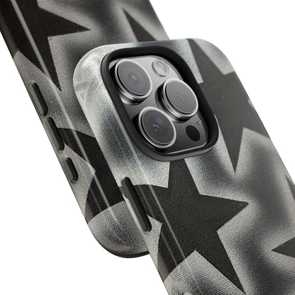 "chrome stars" airbrush iPhone case
