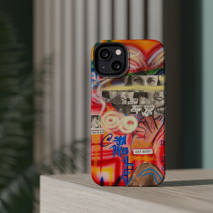 MagSafe Limited Edition "Get Busy" Airbrush iPhone Hülle