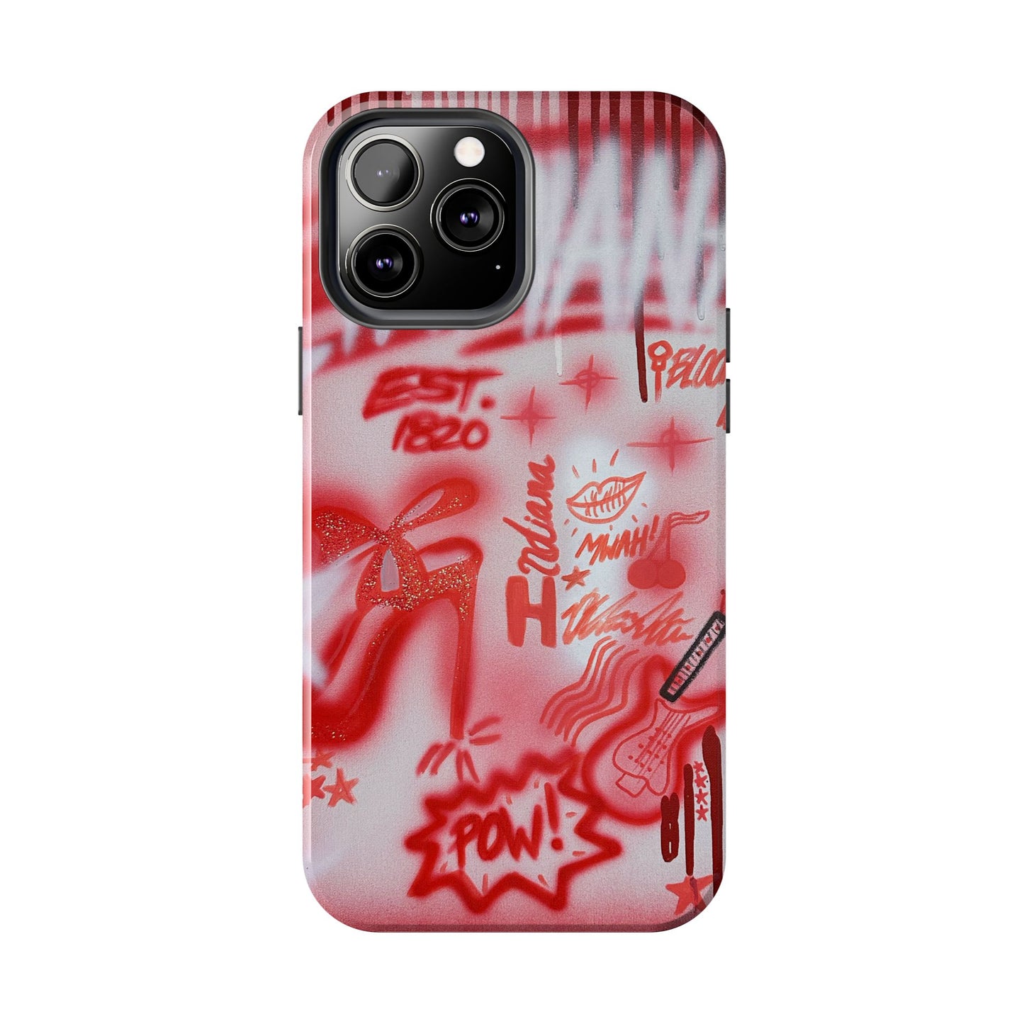 "indiana university" airbrush iPhone case
