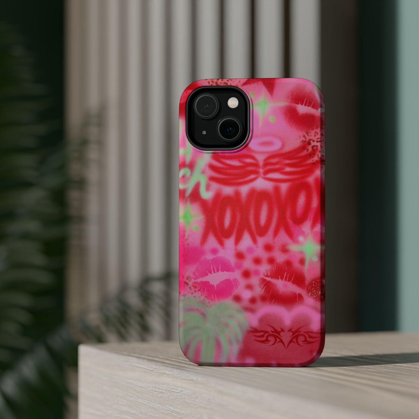 MagSafe "love sick" airbrush iPhone case