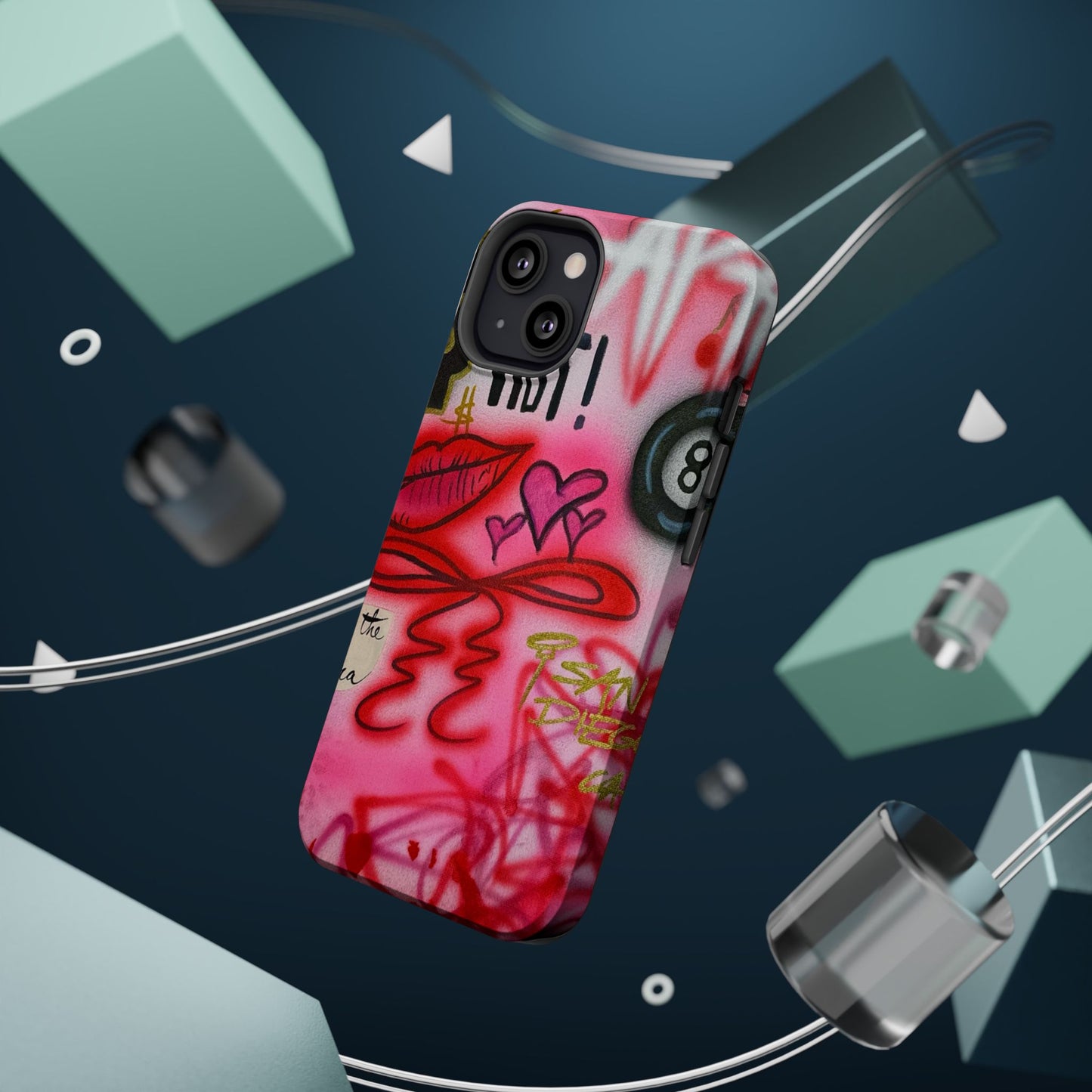 MagSafe "IT-Girl" Airbrush iPhone Hülle