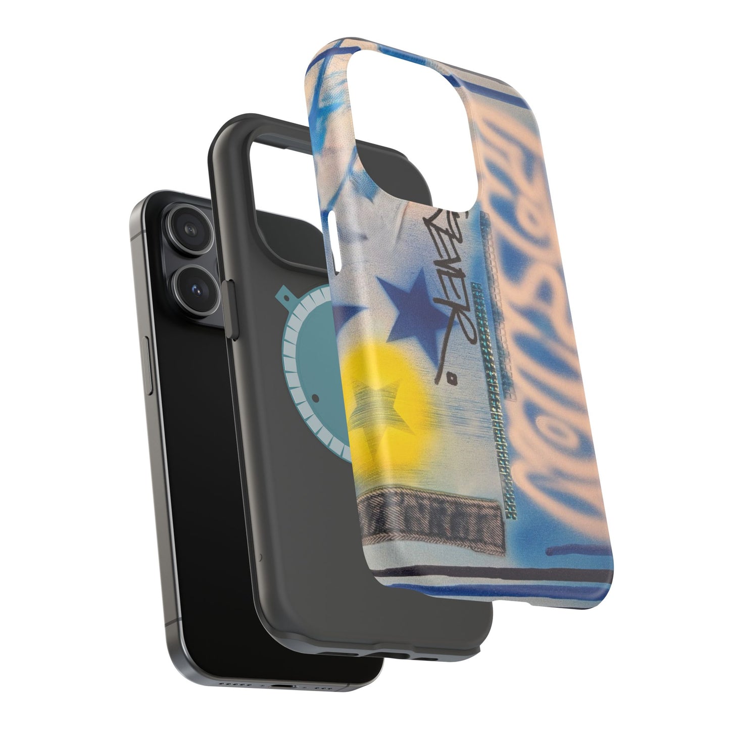 MagSafe "fashion forever" airbrush iPhone case
