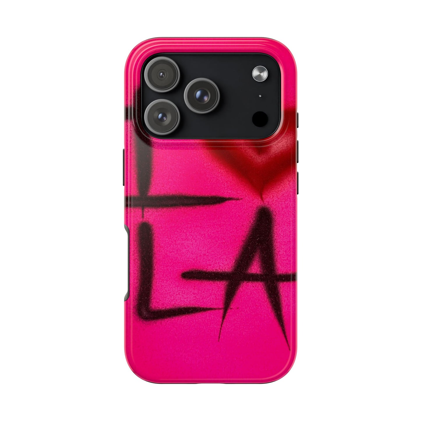 "I <3 LA" airbrush iPhone case