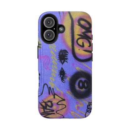 "eye$ on lies" airbrush iPhone case