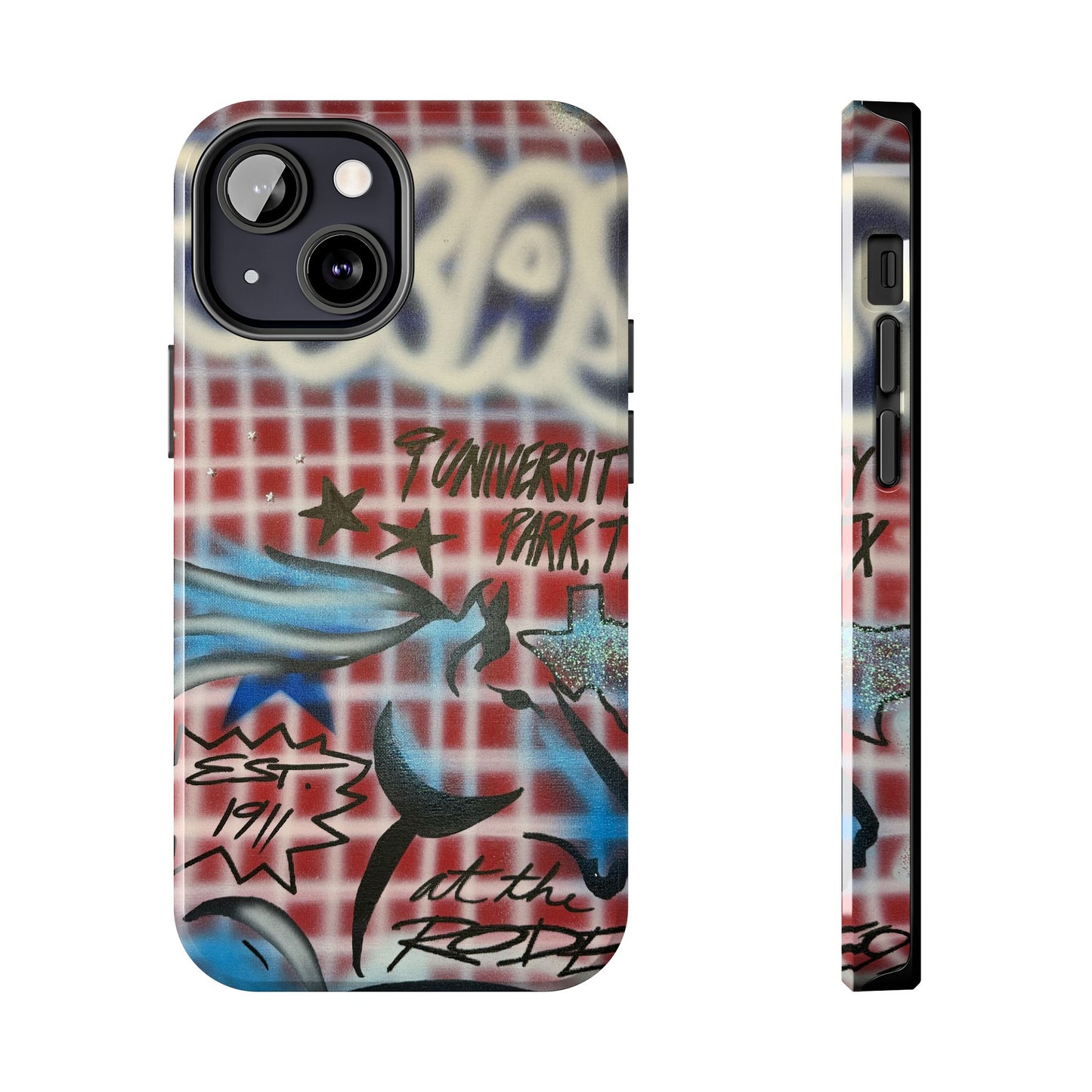 "texas" airbrush iPhone case