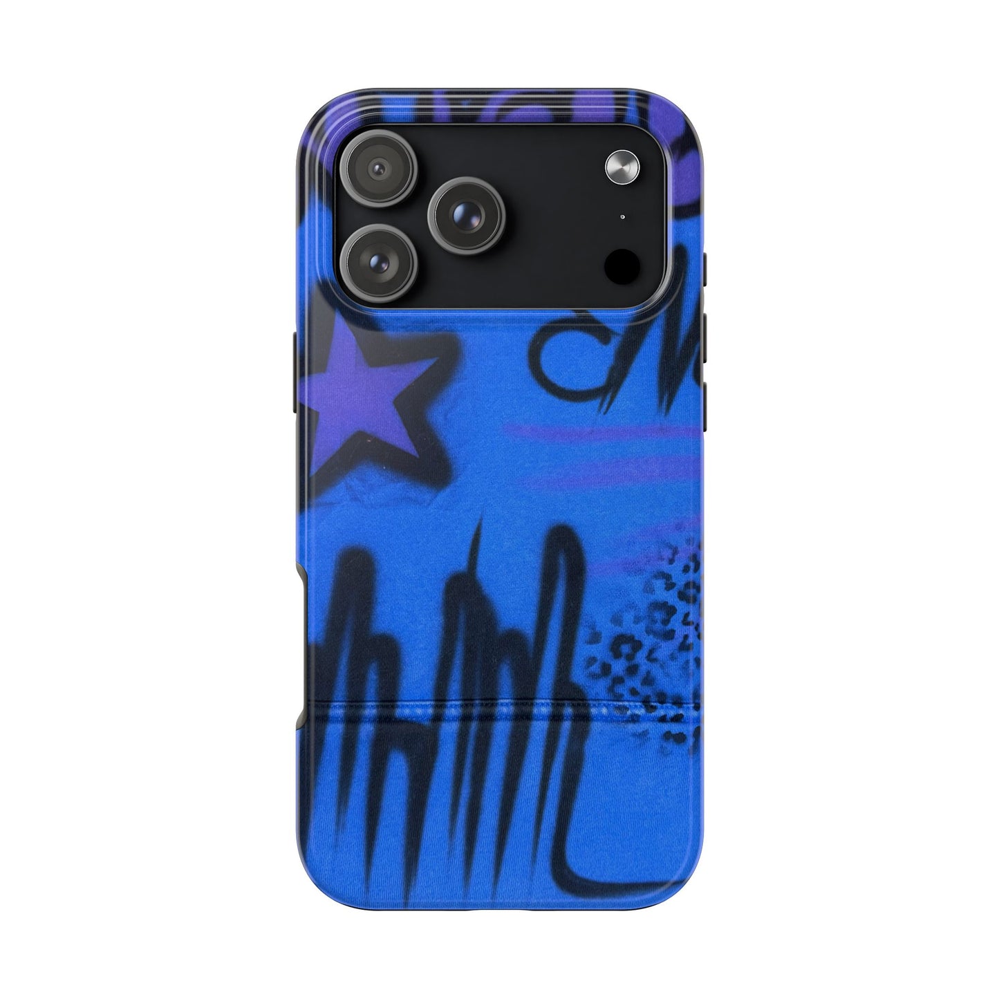 "infamous indigo" airbrush iPhone case