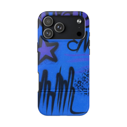 "infamous indigo" airbrush iPhone case