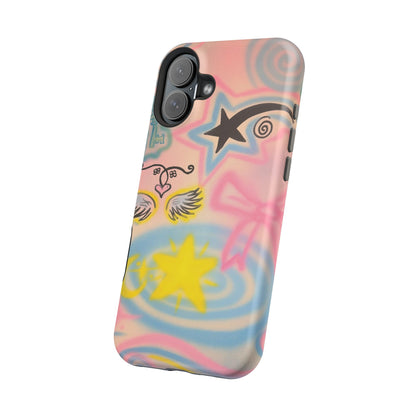 MagSafe "star energy" airbrush iPhone case