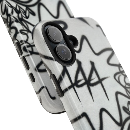 "444” airbrush iPhone case