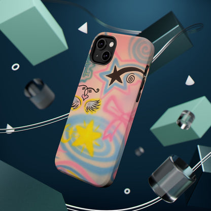MagSafe "star energy" airbrush iPhone case