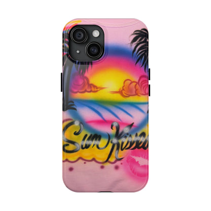 "sunkissed" airbrush iPhone case