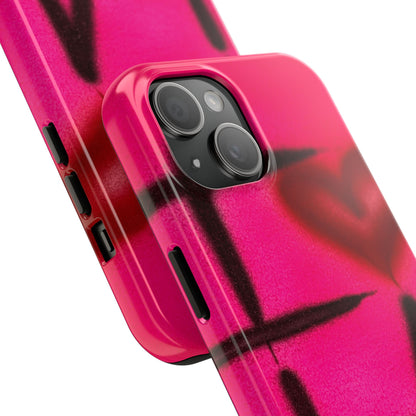 "I <3 LA" airbrush iPhone case