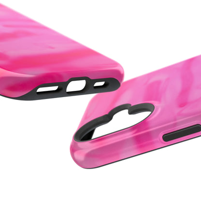 MagSafe "pink camo" airbrush iPhone case